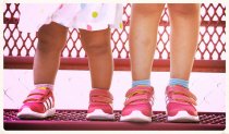 różowe buty dla dzieci